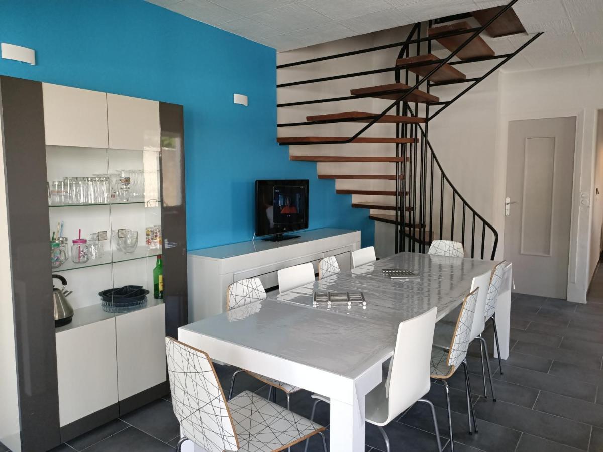 Location Bord de mer, villa de vacances 9 personnes - jardin Valras-Plage Exterior foto